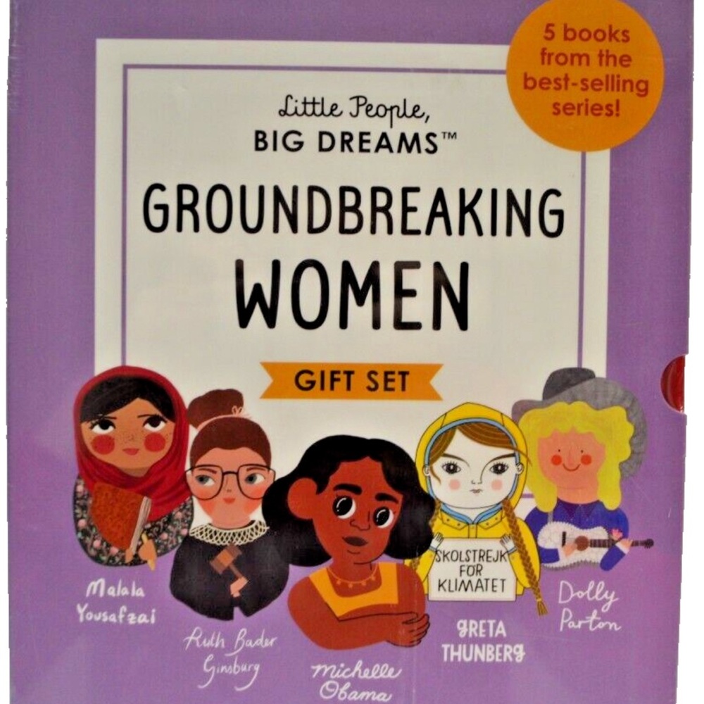Little People Big Dreams Groundbreaking Women 5 Book Set.